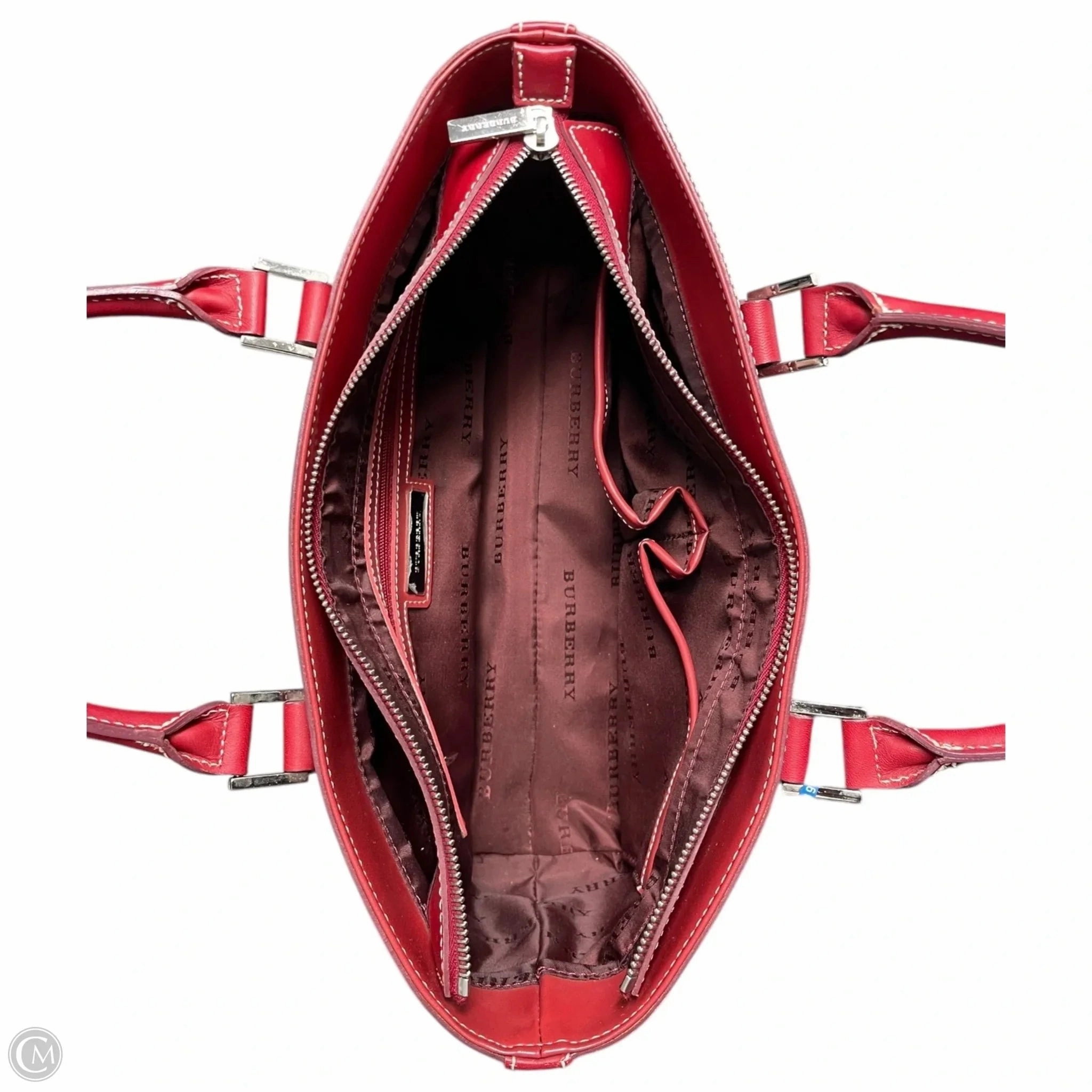 Handbag Luxury Designer By Burberry, Size: Medium