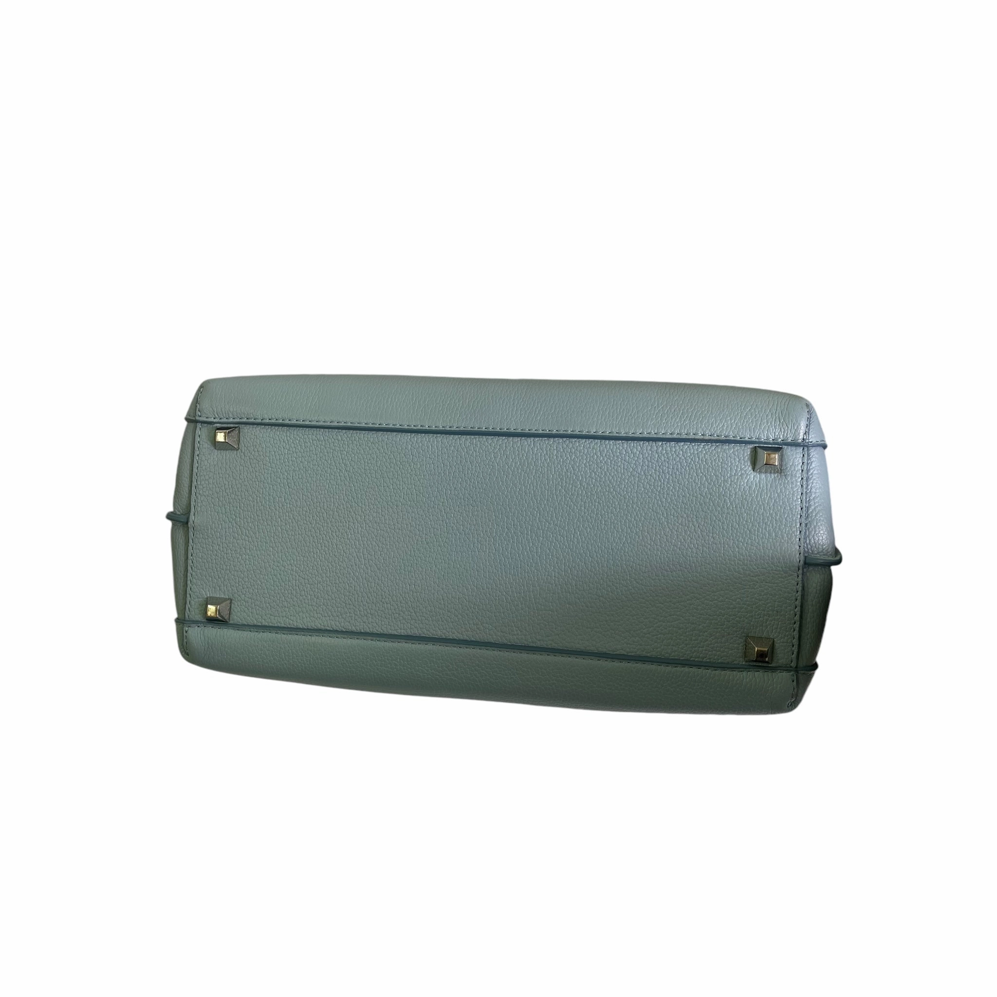 Handbag Luxury Designer By Mcm In Blue, Size:Medium