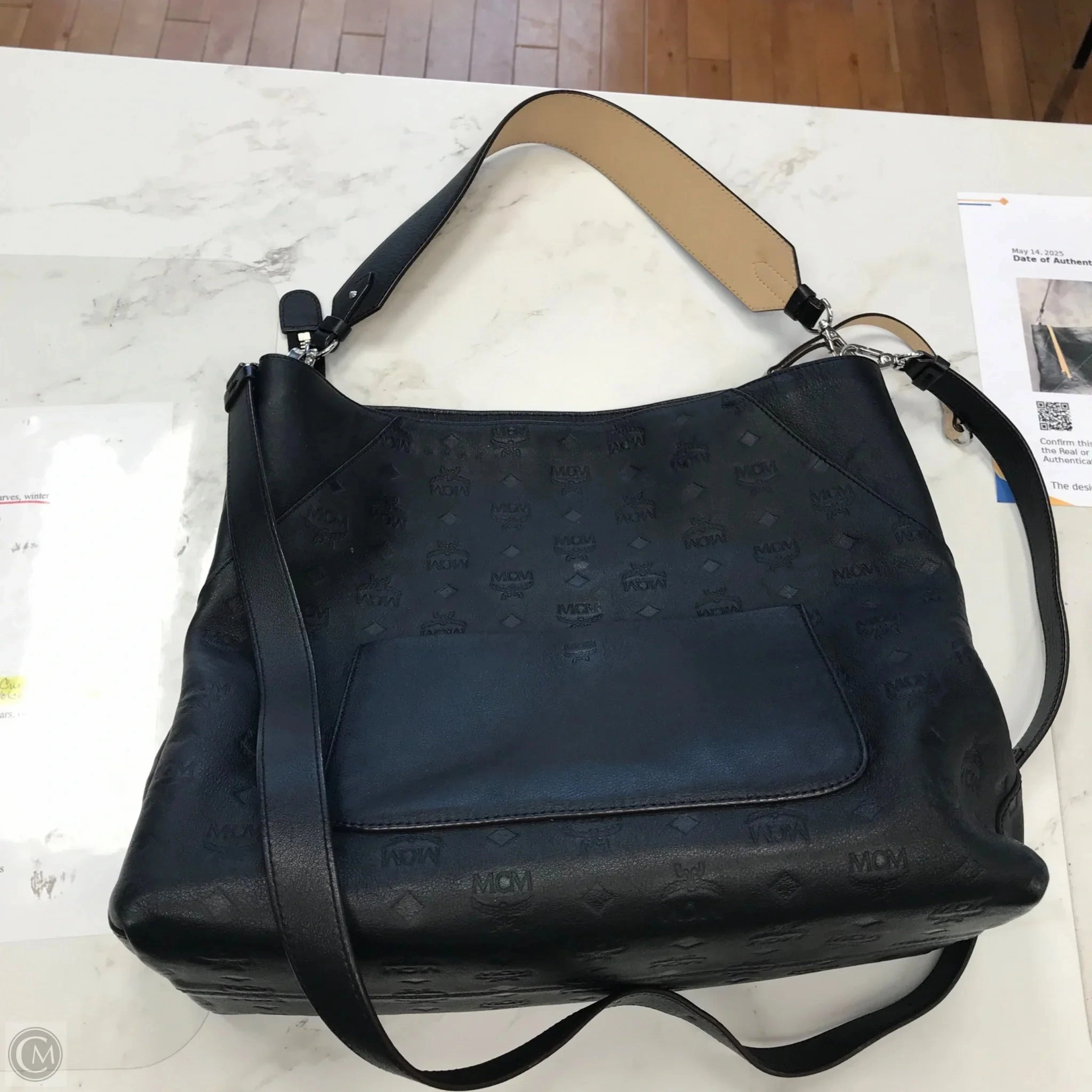 Handbag Luxury Designer By Mcm, Size: Large