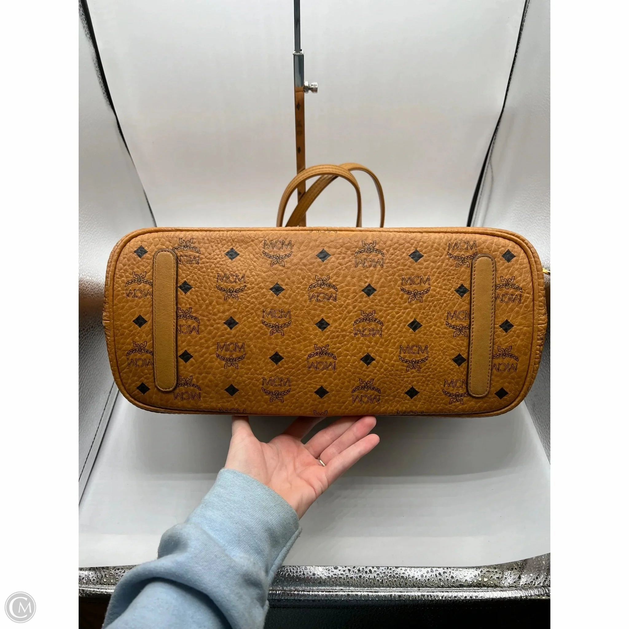 Handbag Luxury Designer By Mcm, Size: Medium