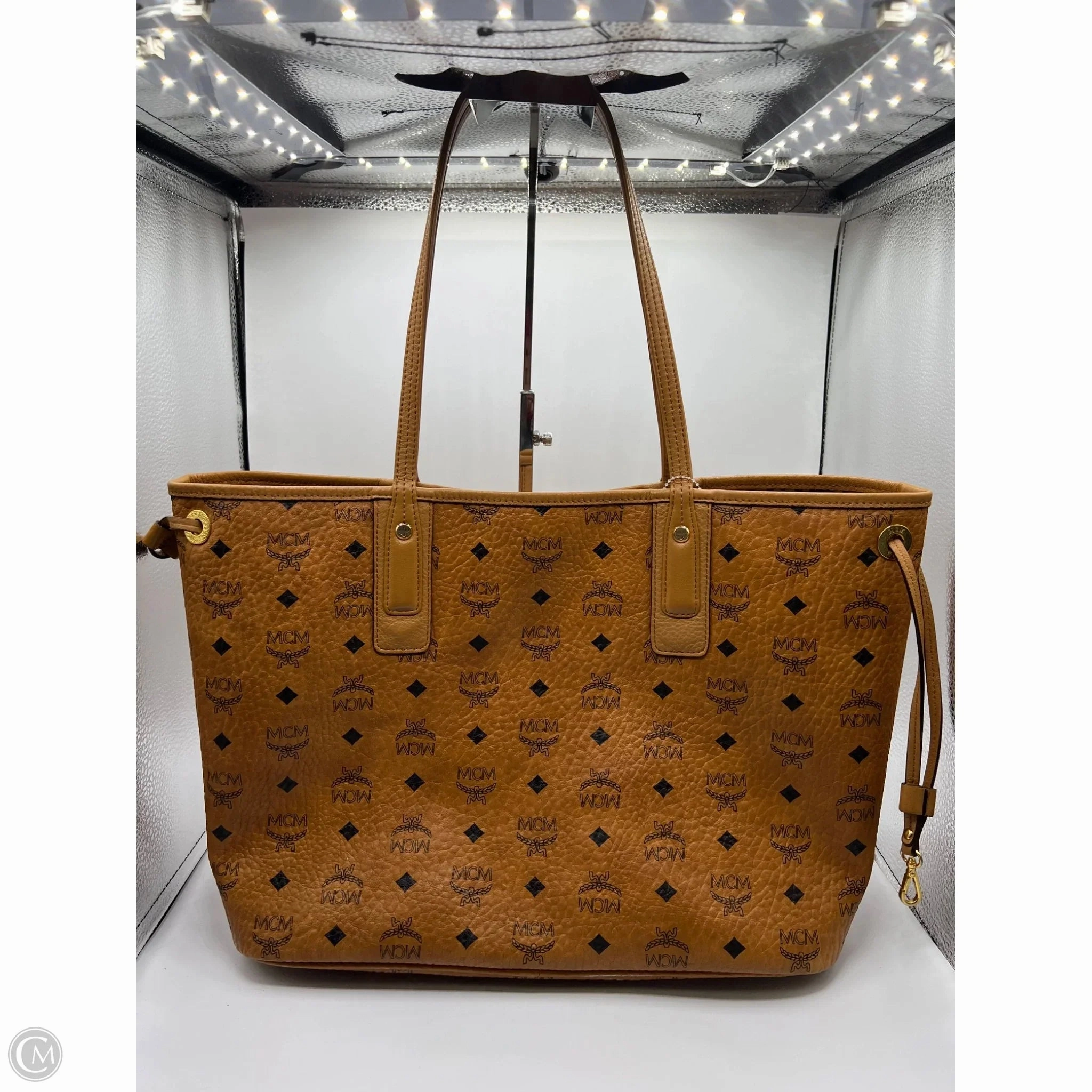 Handbag Luxury Designer By Mcm, Size: Medium