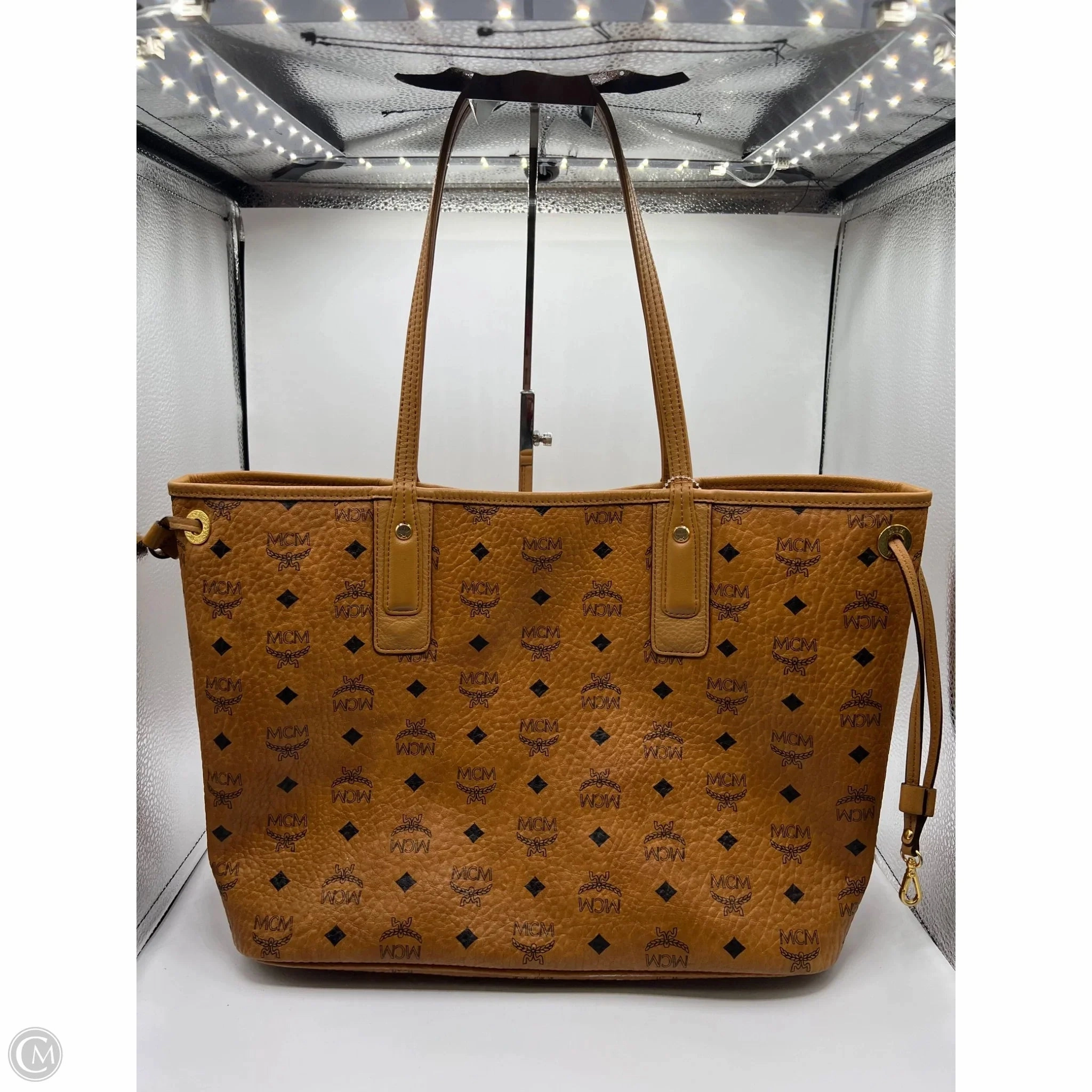 Handbag Luxury Designer By Mcm, Size: Medium