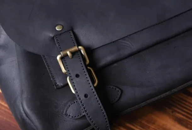 Handmade leather mens Briefcases Messenger bags Vintage Laptop Briefcases Business Briefcases