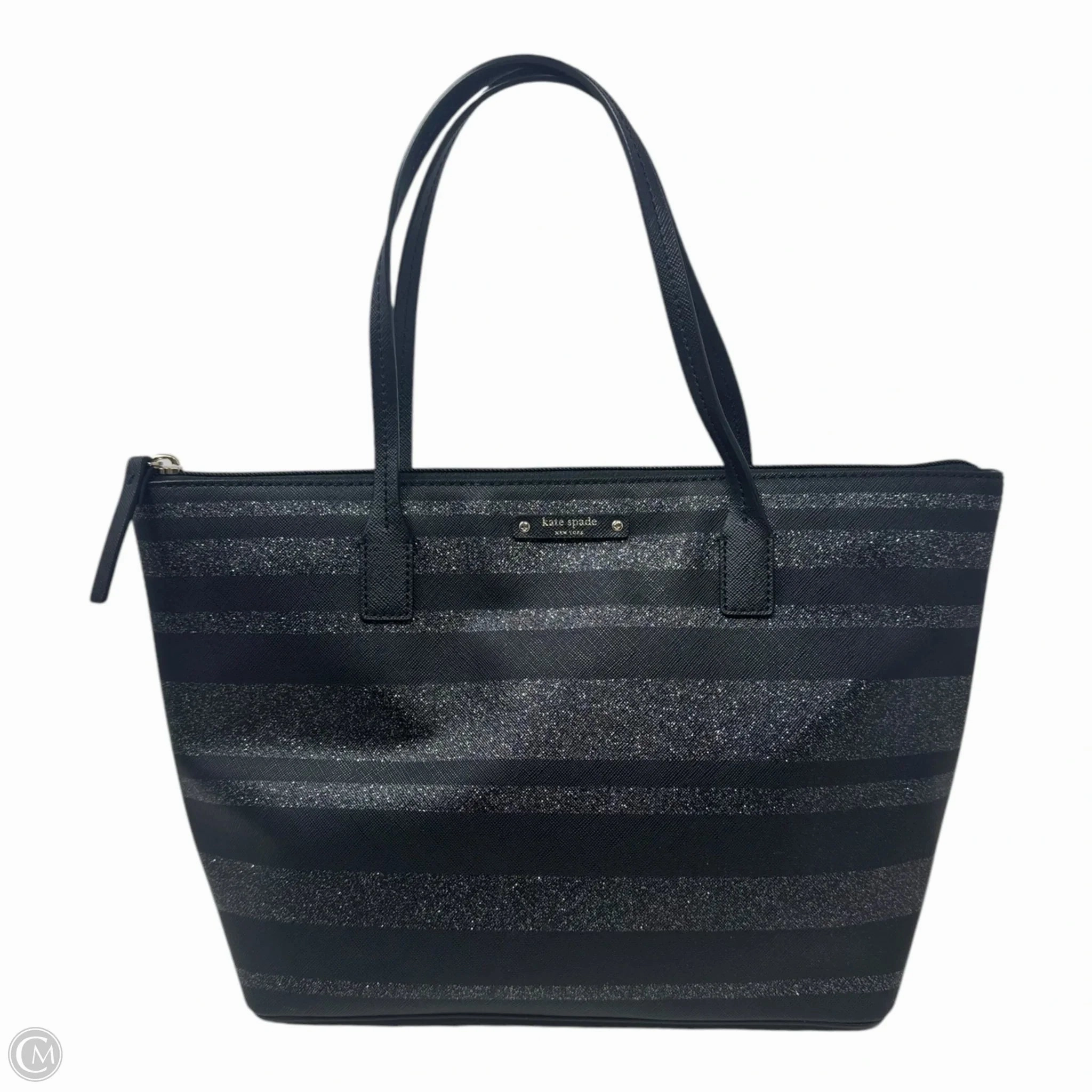 Hani Haven Lane Glitter Tote Designer By Kate Spade, Size: Medium