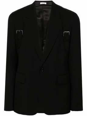 Harness Single-Breasted Blazer