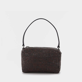Heiress Medium Pouch in Crystal Mesh