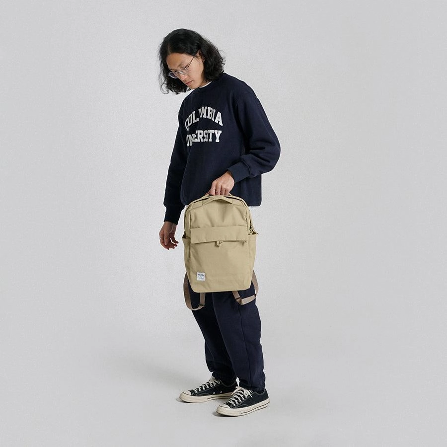 HELLOLULU Carter All Day Backpack Fog Khaki
