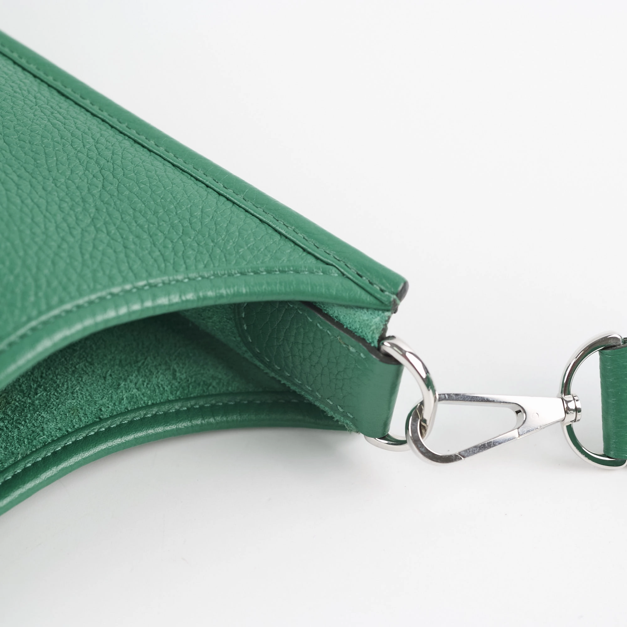 Hermes Evelyne 29 Vert Vertigo Clemence C Stamp