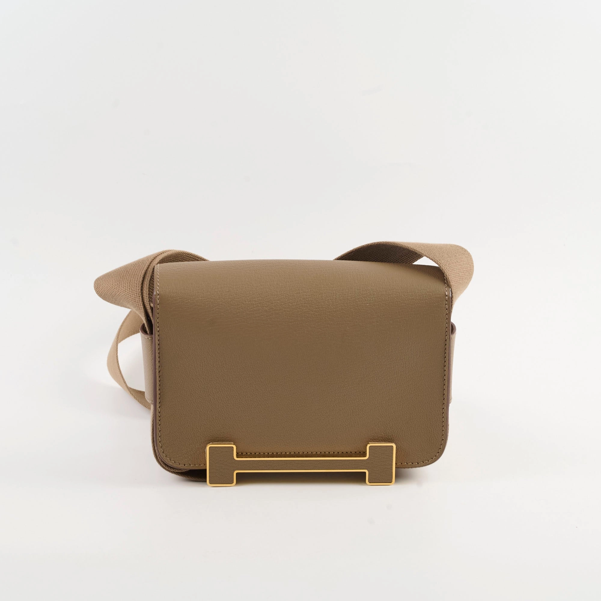 Hermes Geta Chevre Mysore Etoupe (W Stamp 2024)