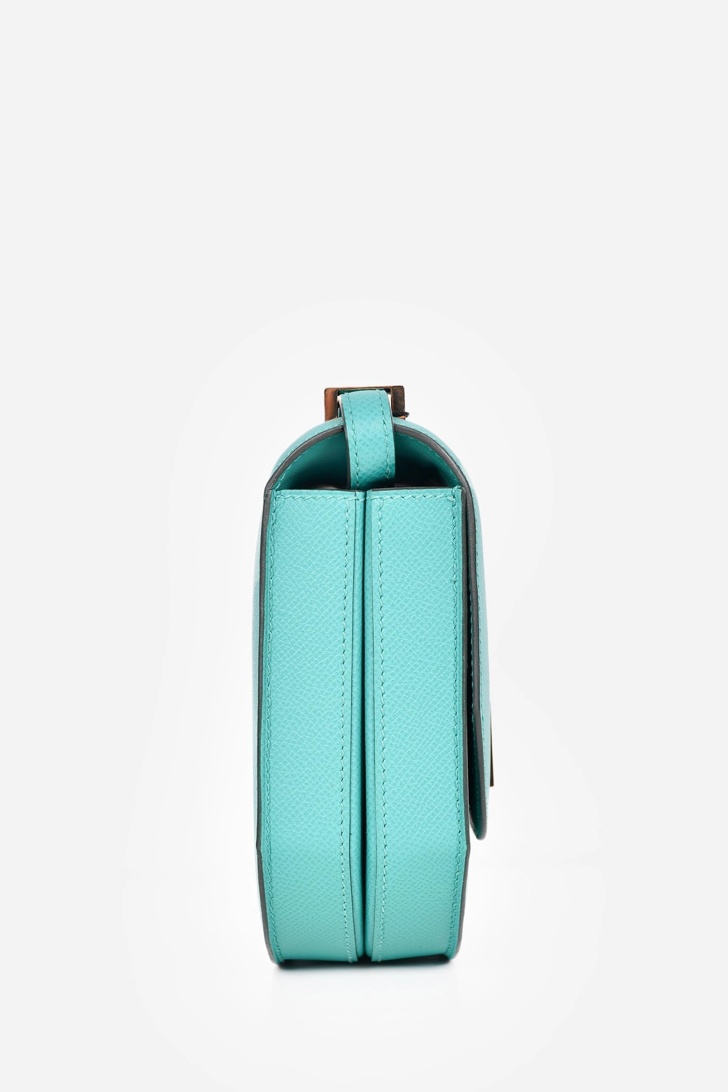 Herms 2019 Teal Epsom Leather Mosaique Au 24-17 Crossbody Bag