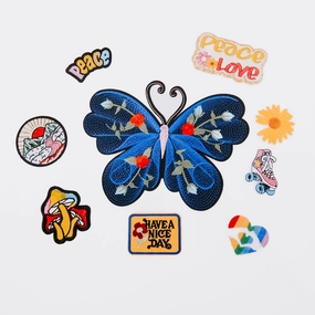 Hip Chic Iron On Patch Bundle (9 pcs)