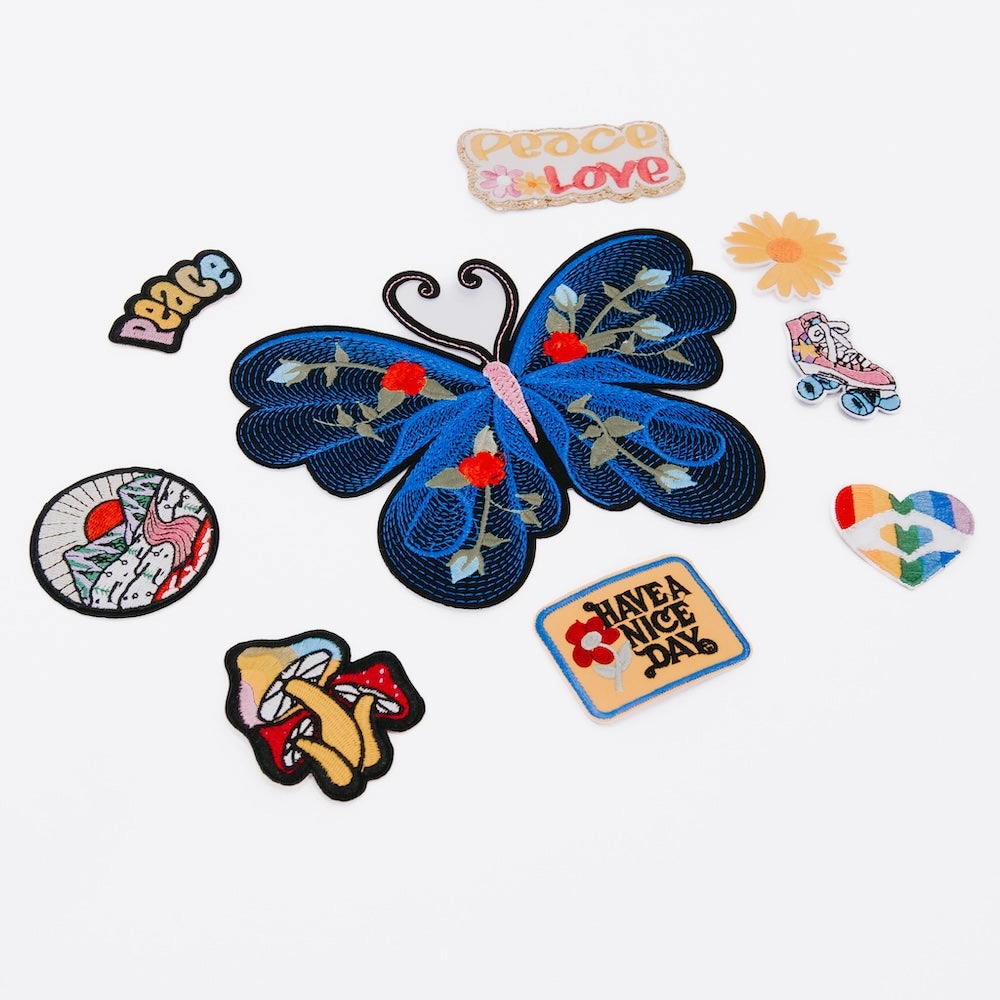 Hip Chic Iron On Patch Bundle (9 pcs)