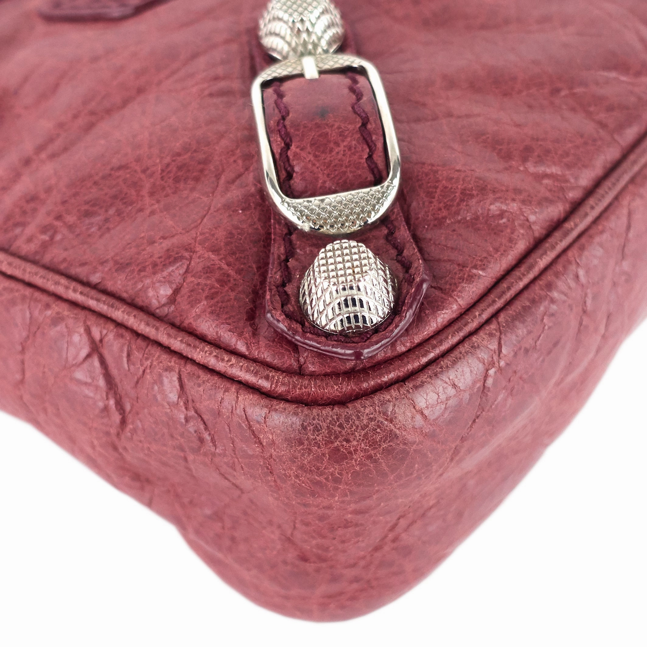 Hip Giant Studs Agneau Leather Bag