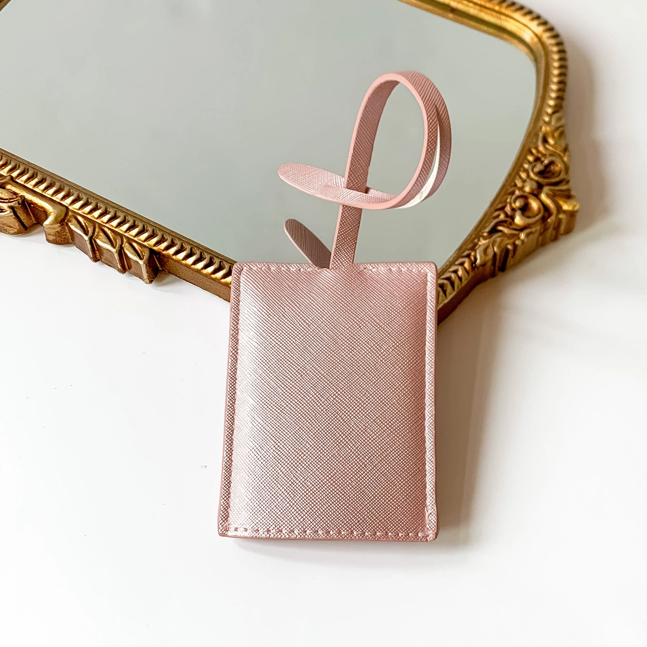 Hollis | Luggage Tag in Blush