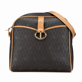 Honeycomb Coated Canvas Crossbody