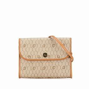 Honeycomb Coated Canvas Crossbody