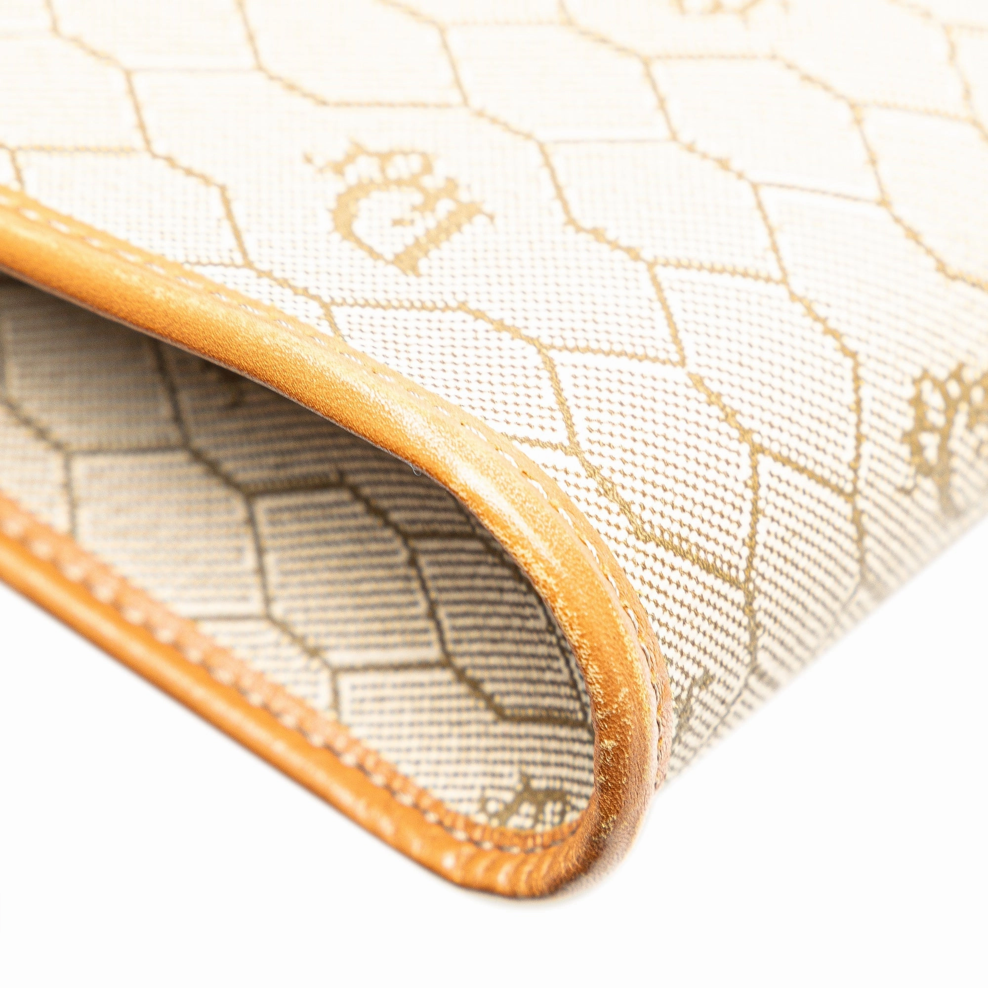Honeycomb Coated Canvas Crossbody