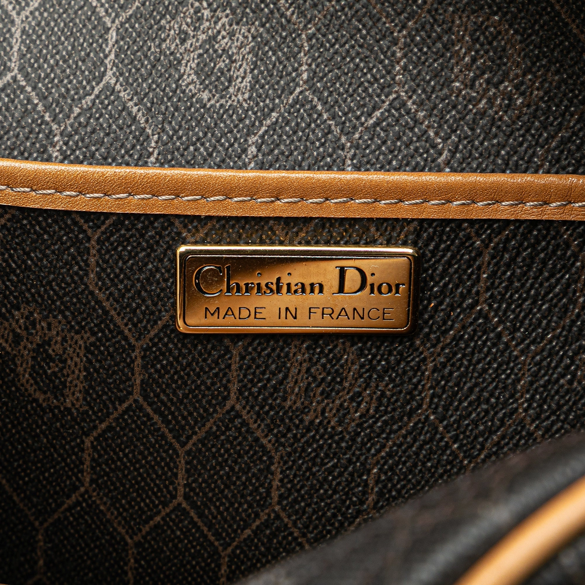 Honeycomb Coated Canvas Crossbody