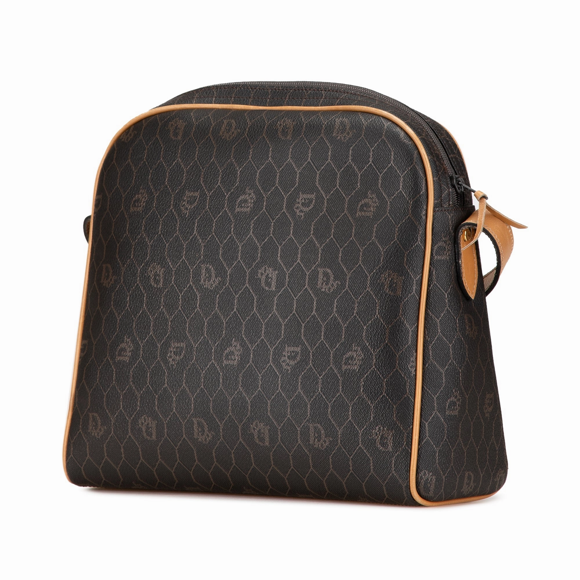 Honeycomb Coated Canvas Crossbody