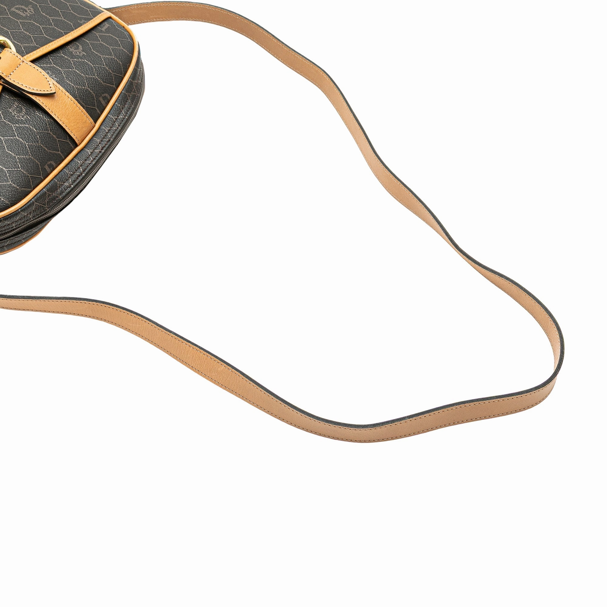Honeycomb Coated Canvas Crossbody
