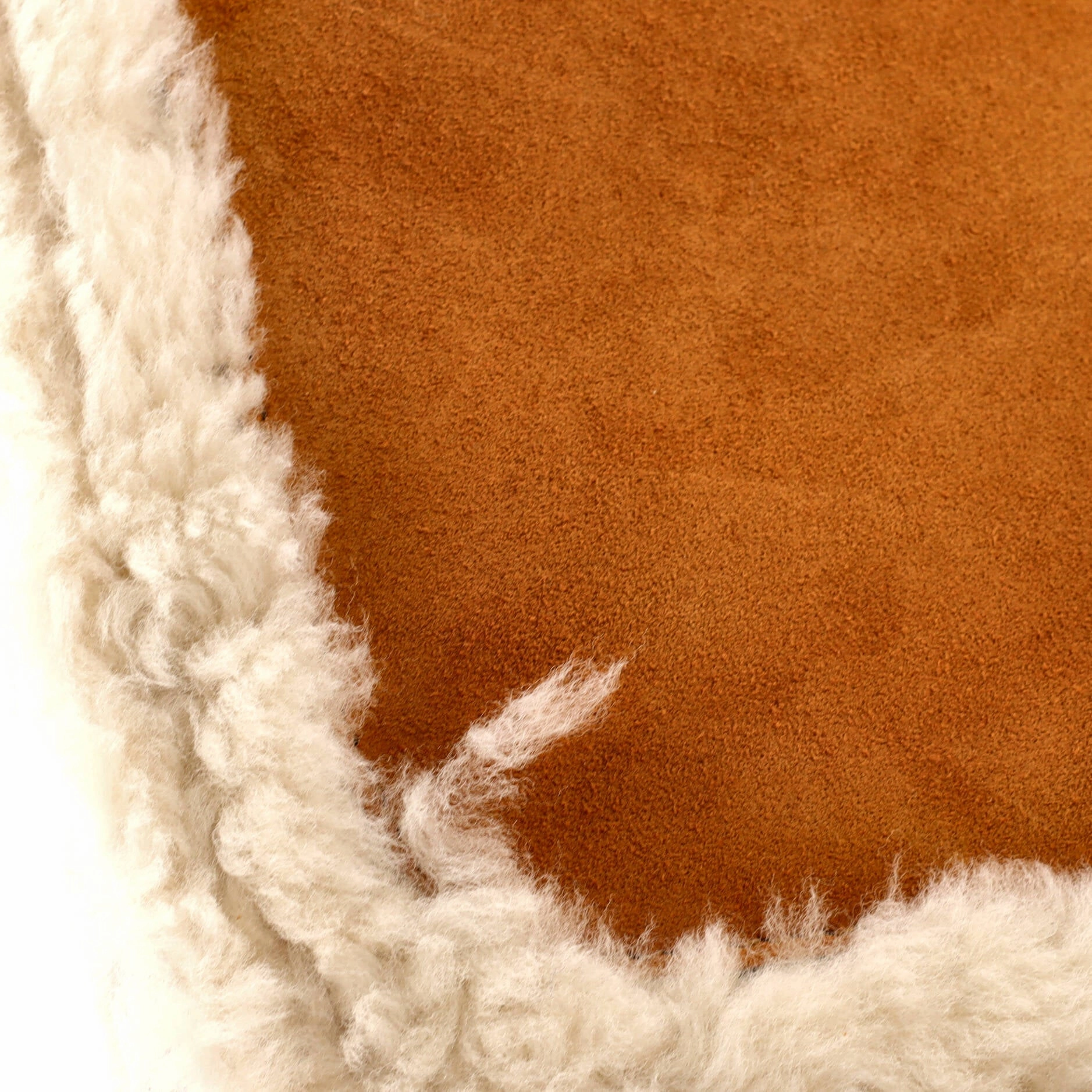 Horsebit 1955 Shoulder Bag Suede with Shearling Small