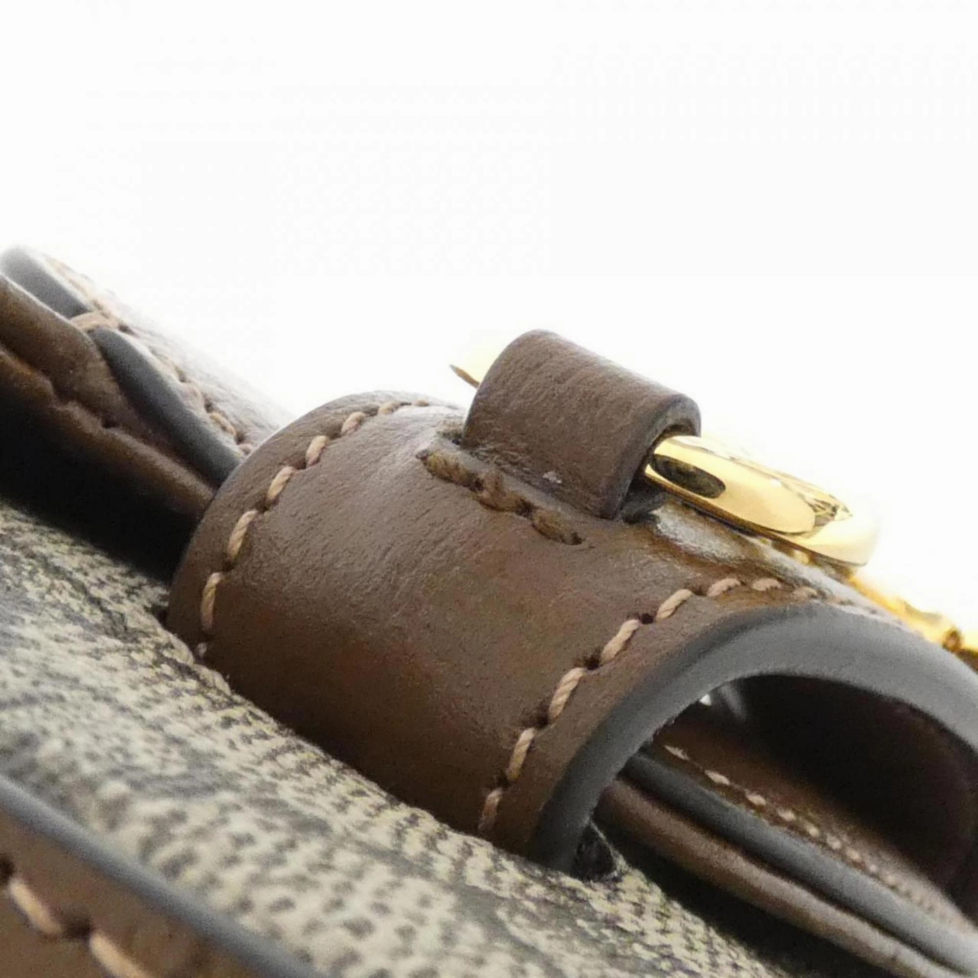 Horsebit Canvas Shoulder Bag with Box and Dust Bag