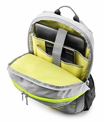 Hp 15-Inch Laptop Sport Backpack (Gray/Green)