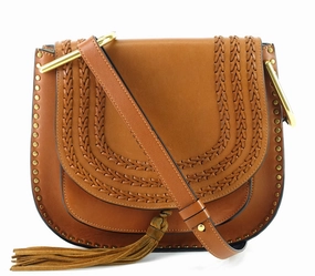 Hudson Whipstitch Medium Calf Leather Bag