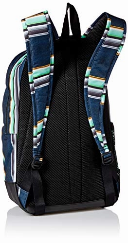 Hurley Men's Blockade Printed Laptop Backpack, black, QTY