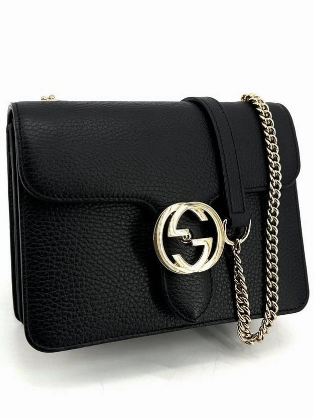 Interlocking small chain shoulder bag cross 510304