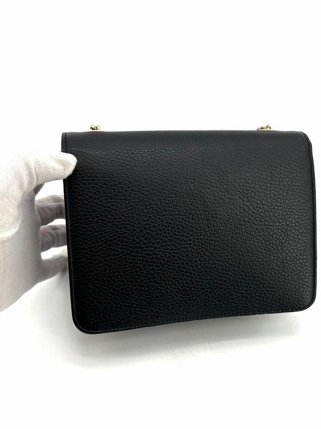Interlocking small chain shoulder bag cross 510304
