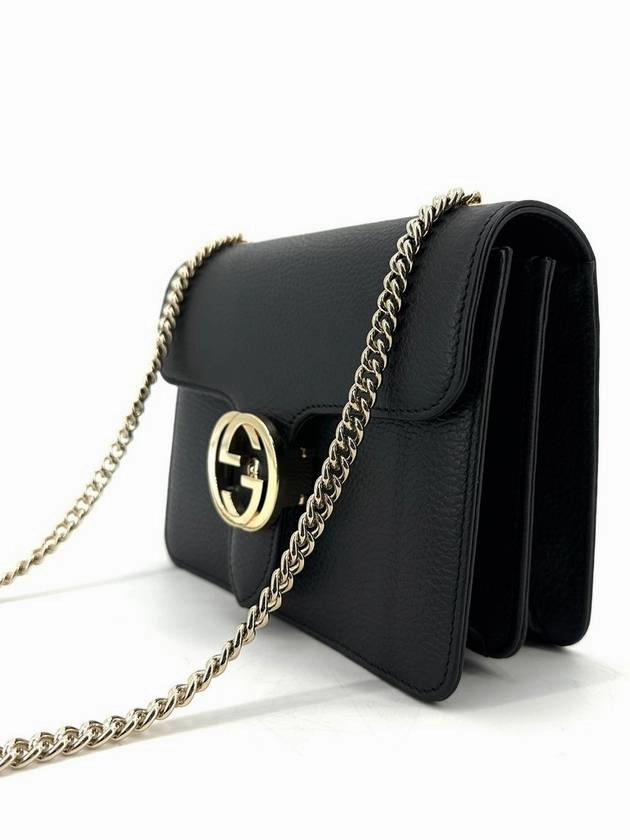 Interlocking small chain shoulder bag cross 510304