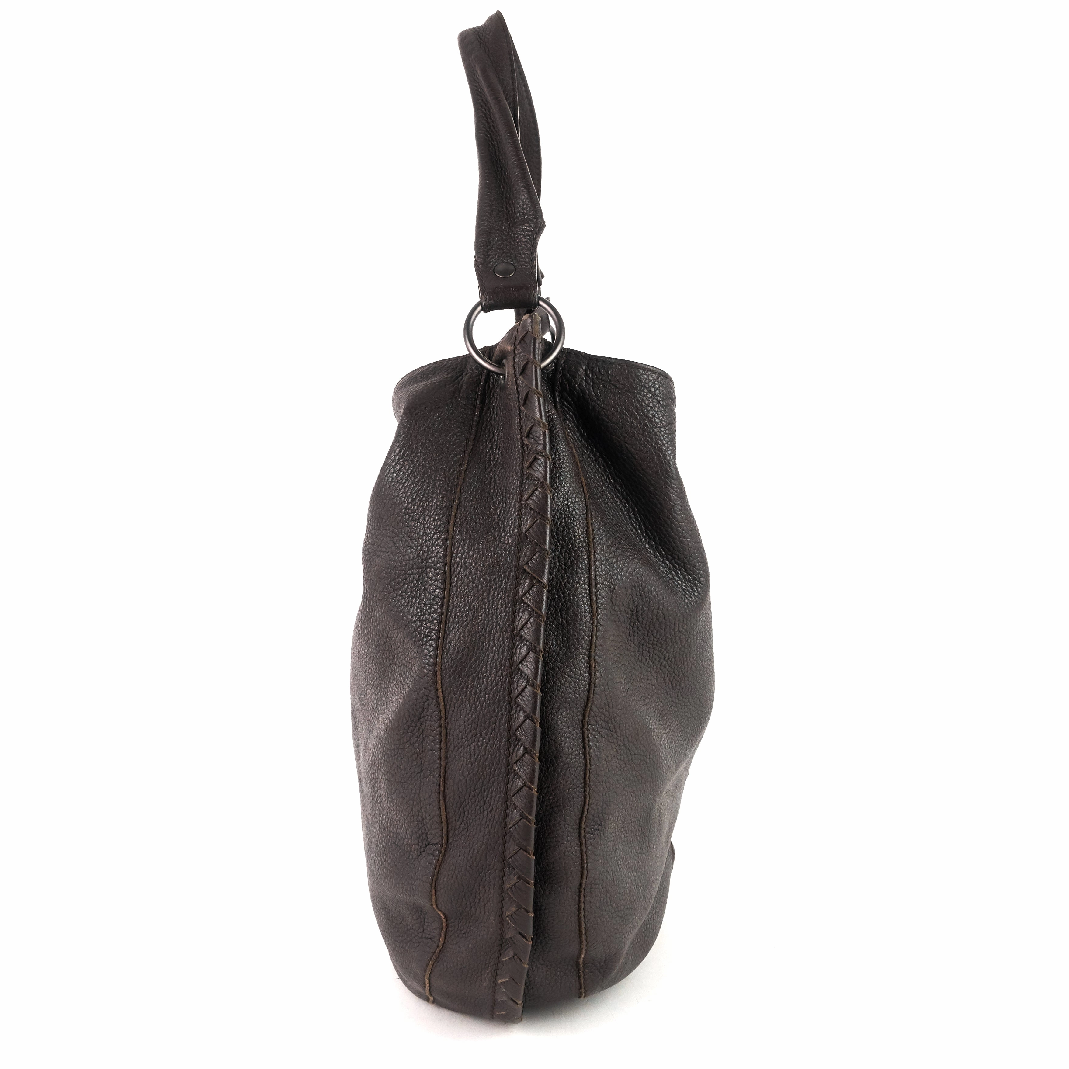 Intrecciato Mallow Cervo Hobo Bag