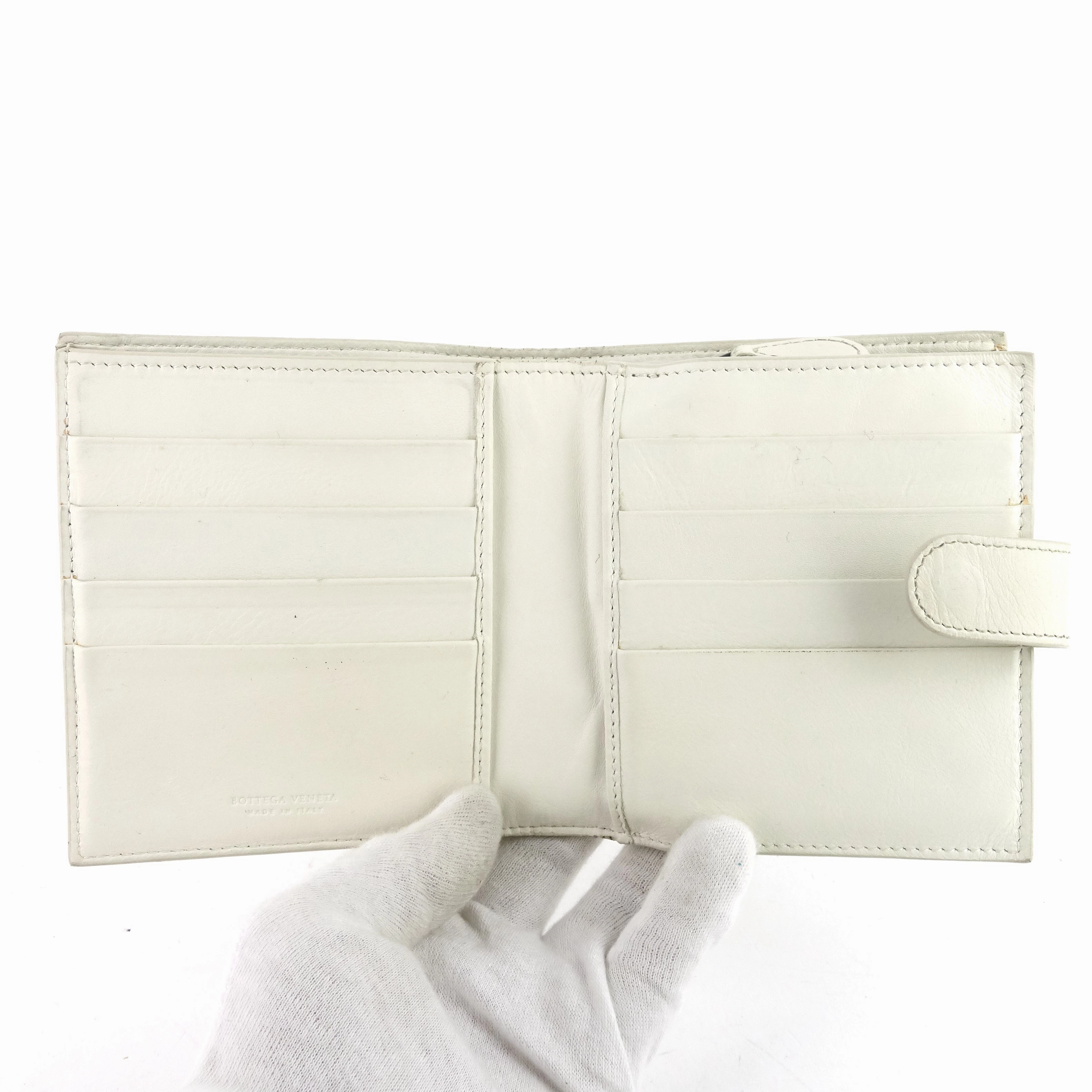 Intrecciato Nappa Leather French Flap Wallet