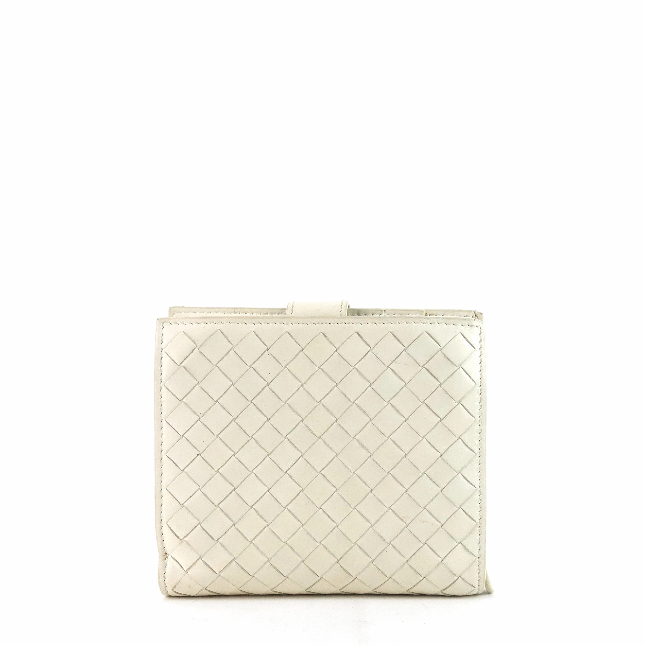 Intrecciato Nappa Leather French Flap Wallet