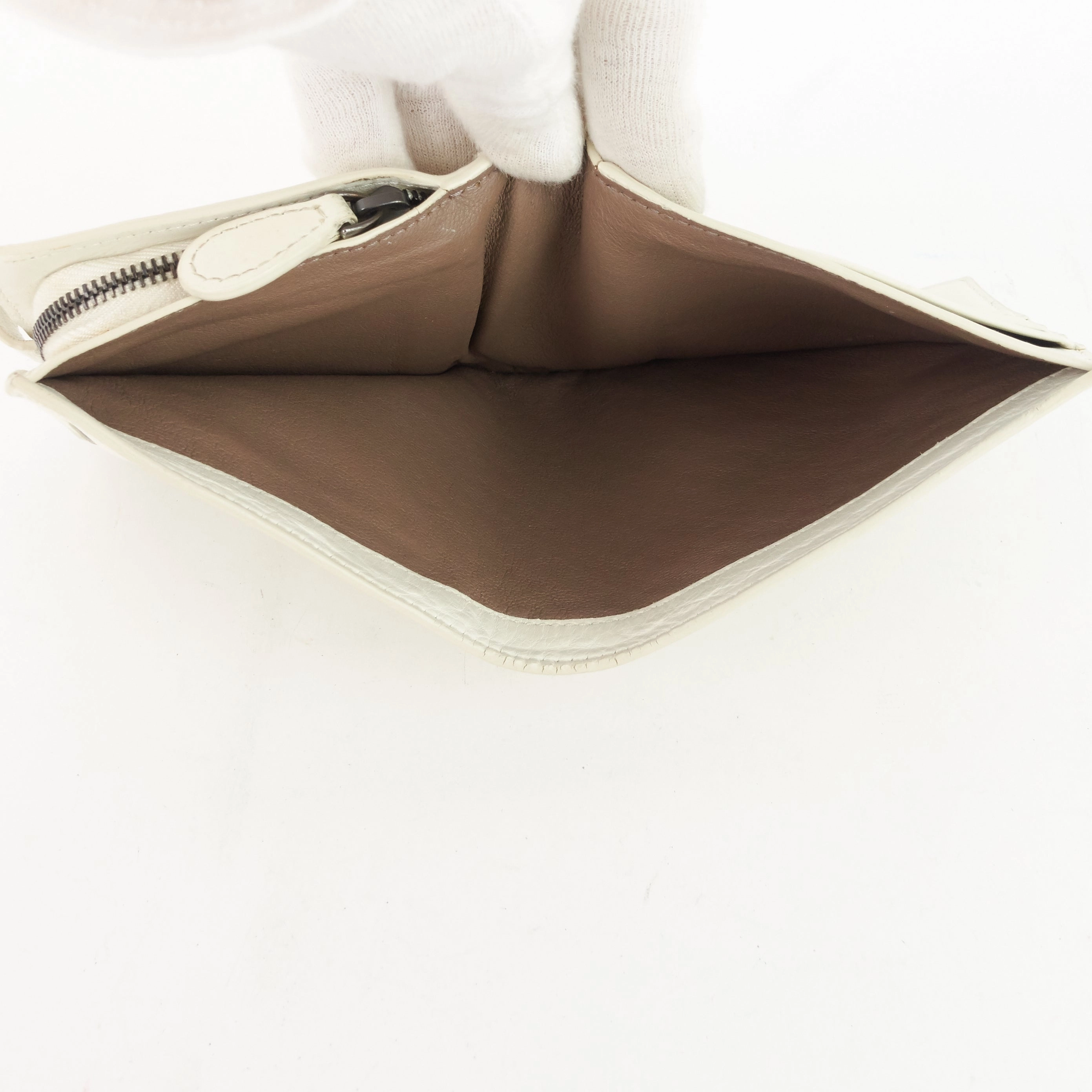 Intrecciato Nappa Leather French Flap Wallet