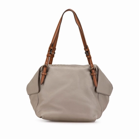 Intrecciato-Trimmed Soft Cube Shoulder Bag