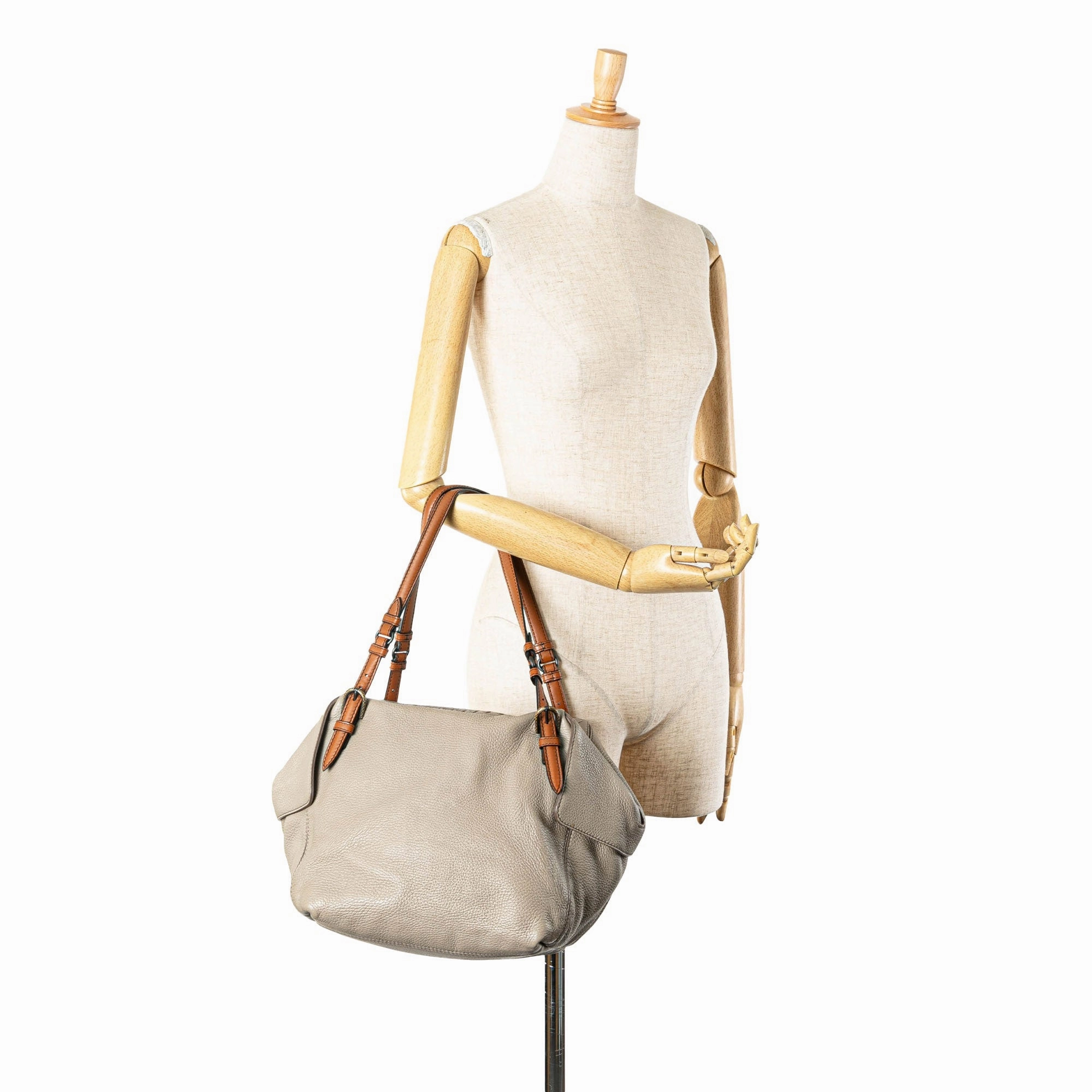 Intrecciato-Trimmed Soft Cube Shoulder Bag
