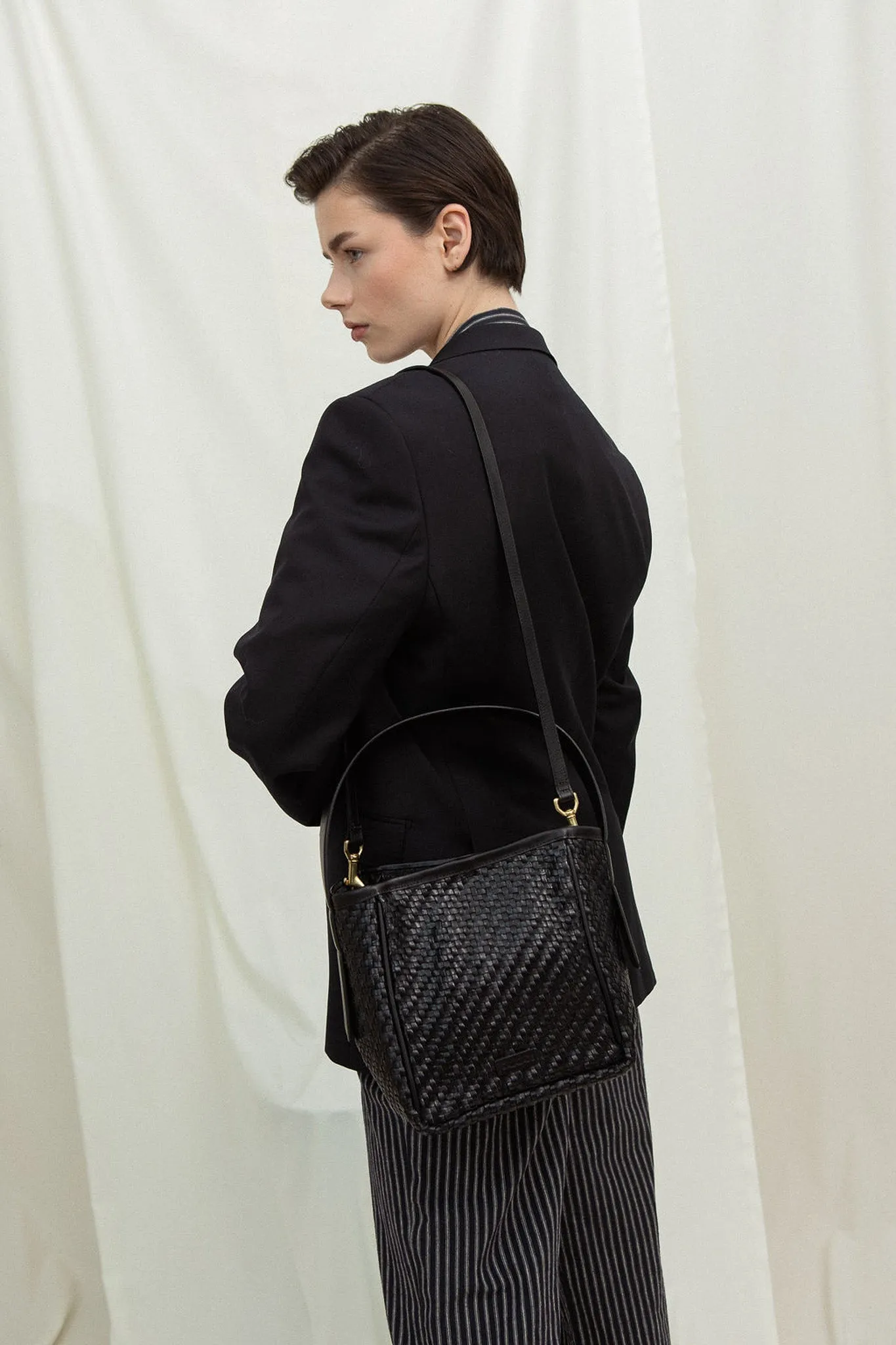 IWA MINI Umber Twill Shoulder bag