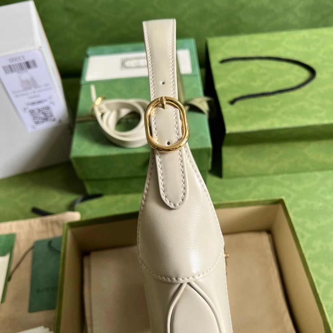 Jackie 1961 Small Shoulder Bag White Leather Shoulder Bag for Women