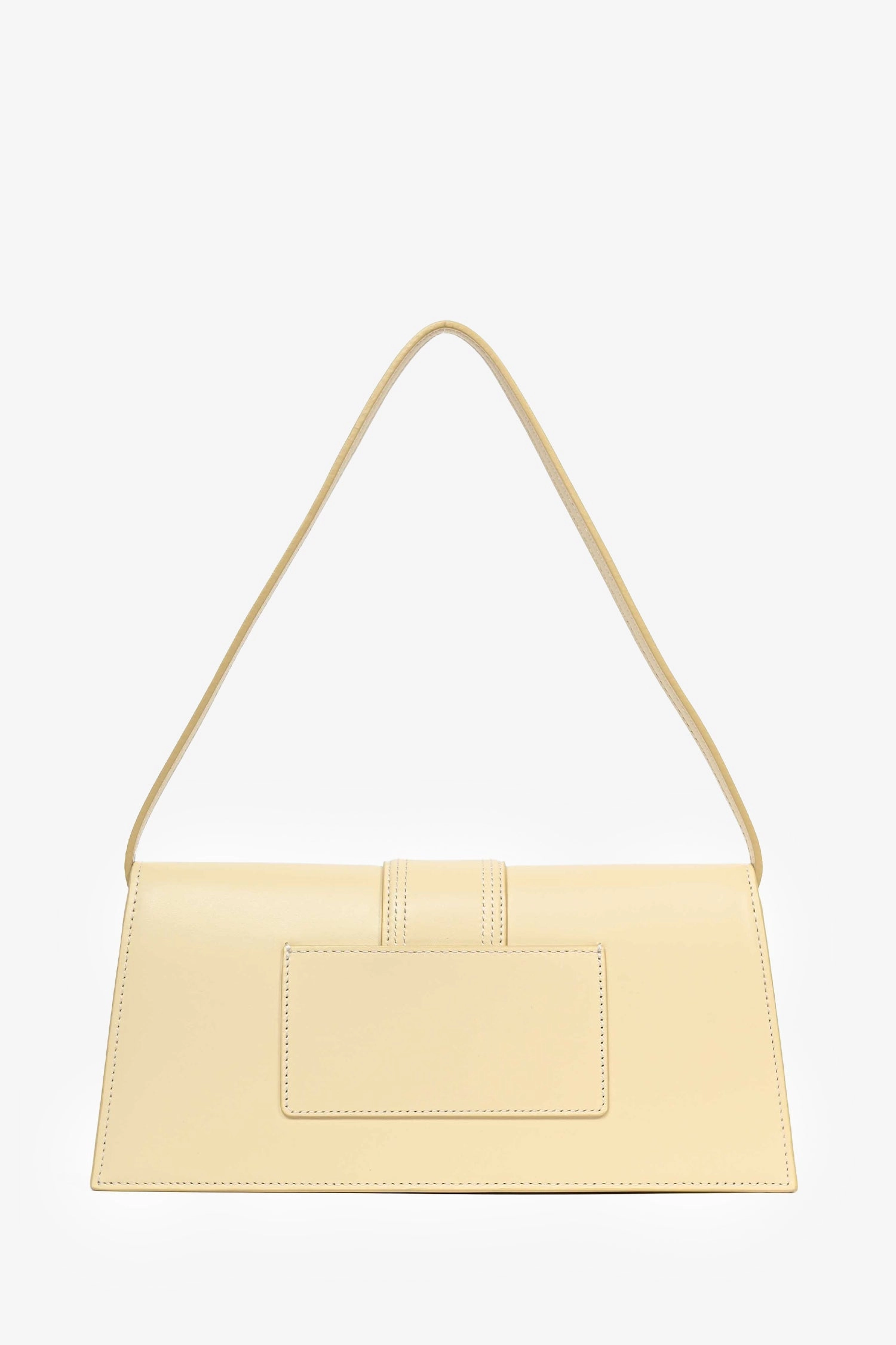 Jacquemus Ivory Leather Long Bambino Shoulder Bag