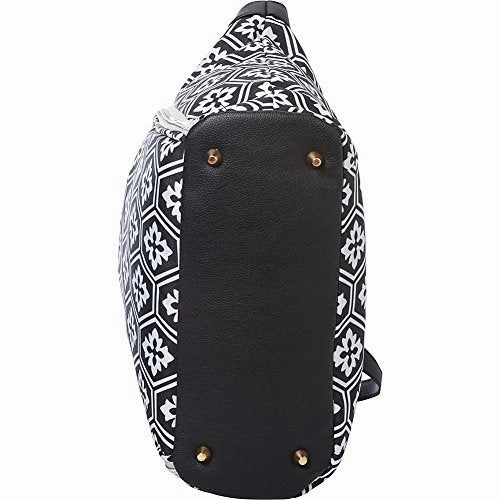 Jenni Chan Aria Snow Flake 18" Computer Tote (Black)