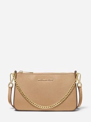 Jet Set Medium Saffiano Leather Crossbody Bag