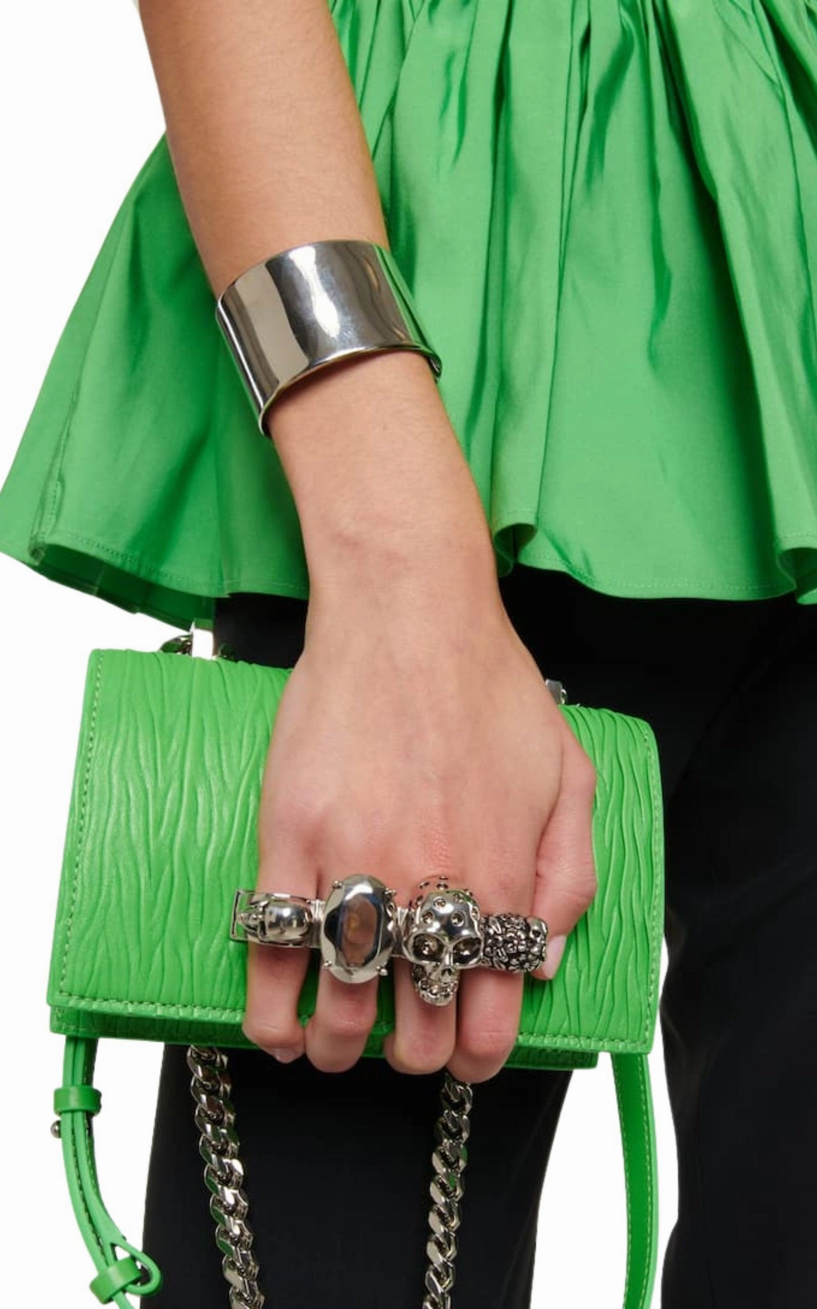 Jewelled Small Crossbody Satchel Bag
