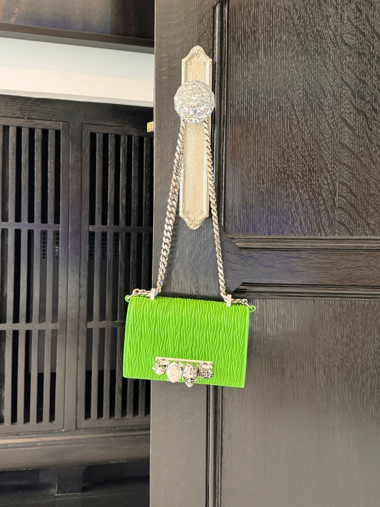 Jewelled Small Crossbody Satchel Bag