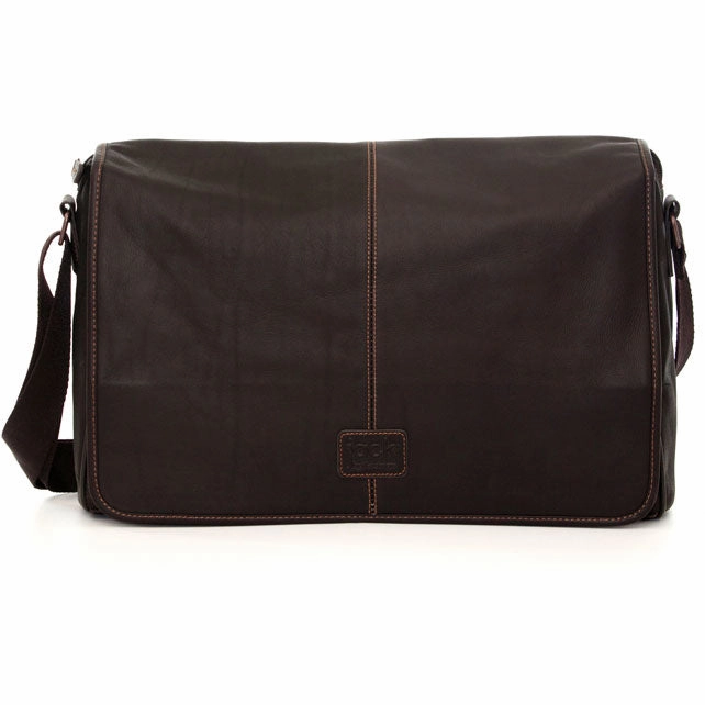 Jill-E Designs Jack 15In Leather Laptop Bag