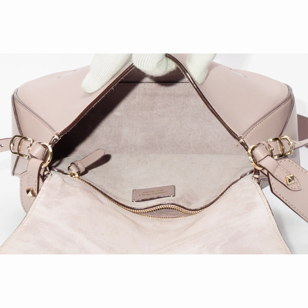 Jimmy Choo Leather Varenne Crossbody Bag