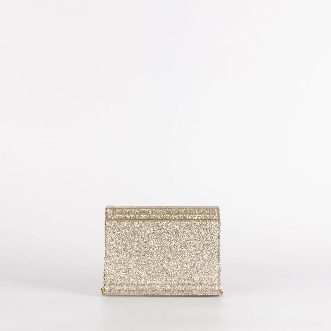 Jimmy Choo Shimmer Candy Clutch Crossbody Bag