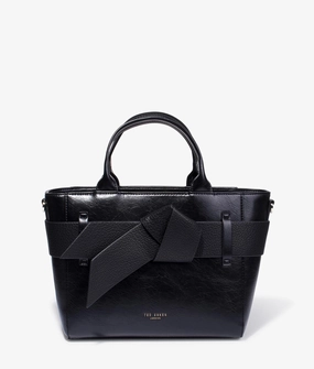 Jimsa PU crossbody in black