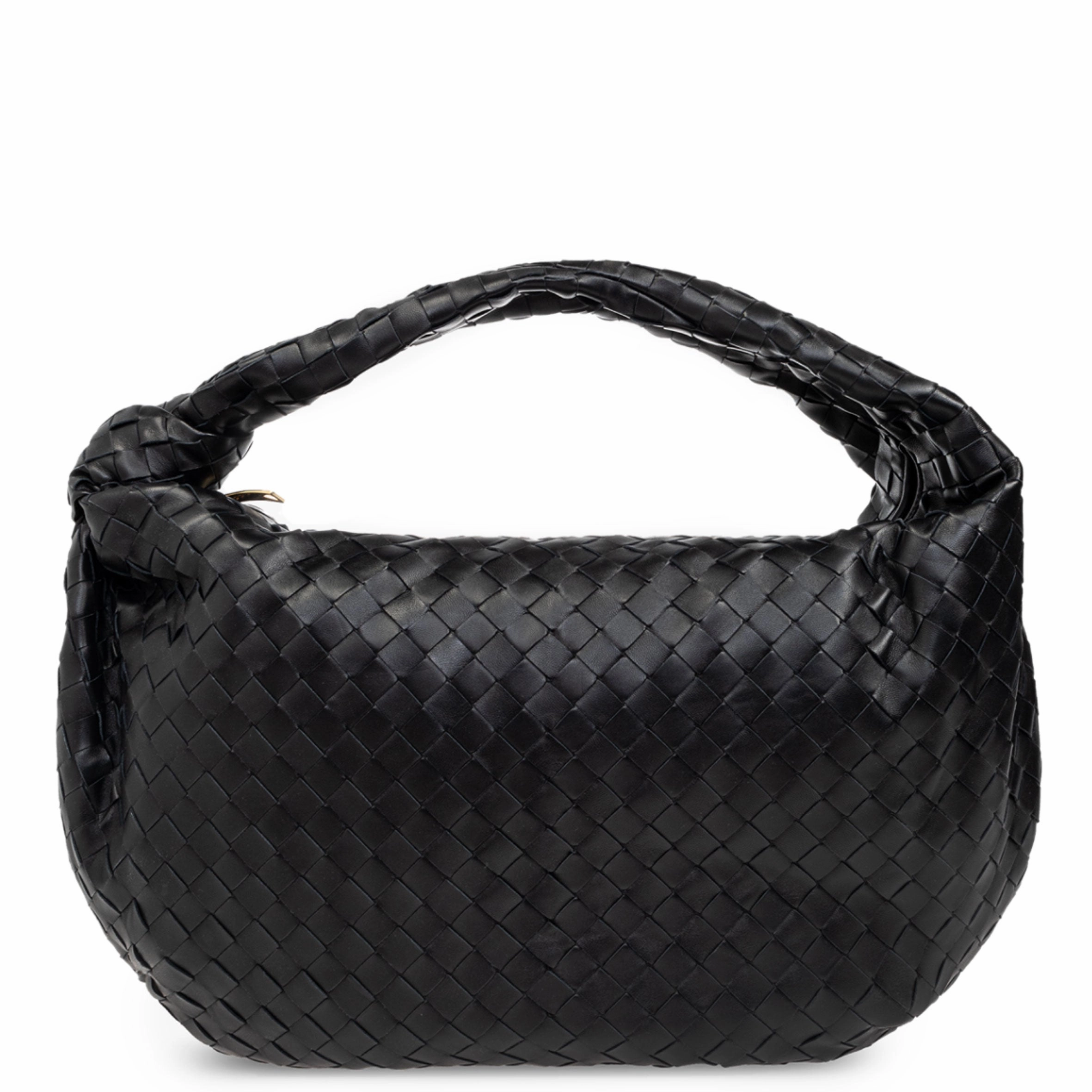 Jodie Large Intrecciato, Black